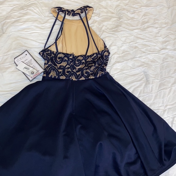 NWT B. Darlin Gorgeous Formal Skater Dress - Picture 4 of 8